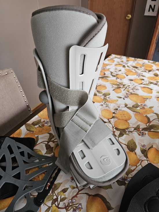 Source Unknown Other - Light Gray Medical Walking Boot